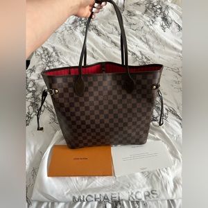 ❌SOLD❌ Louis Vuitton Neverfull MM Damier Ebene